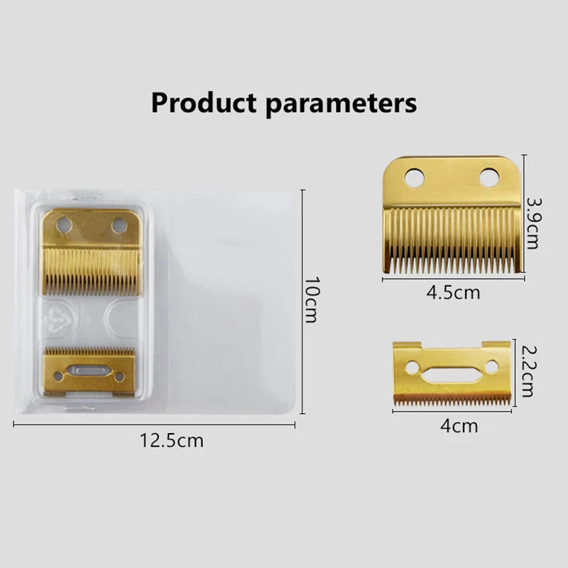 Lame de rechange sans fil + lame de coupe (lame en acier)-or