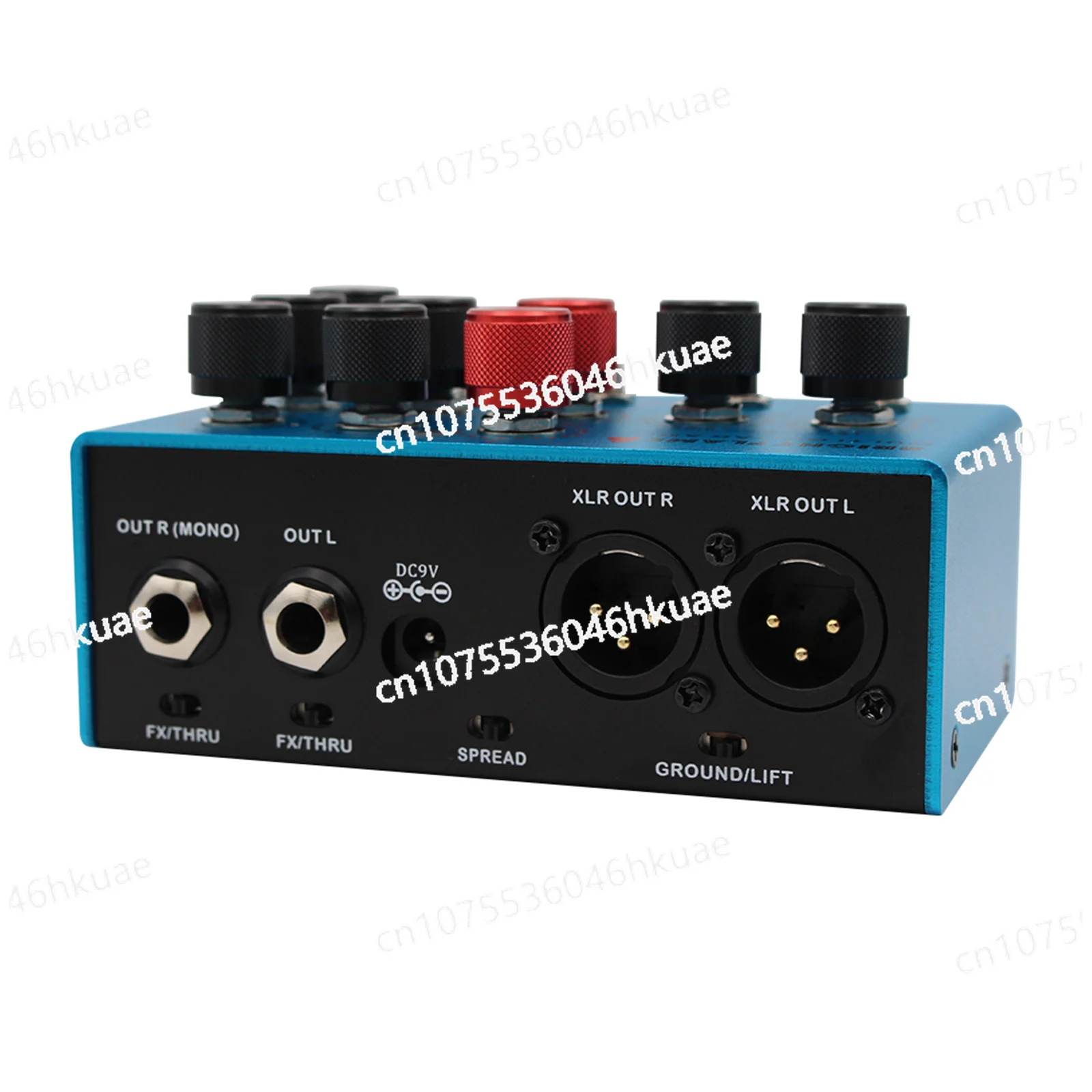 Stereo Amplifier Emulator Pedal 3 Channel Preamplifier Sound Source