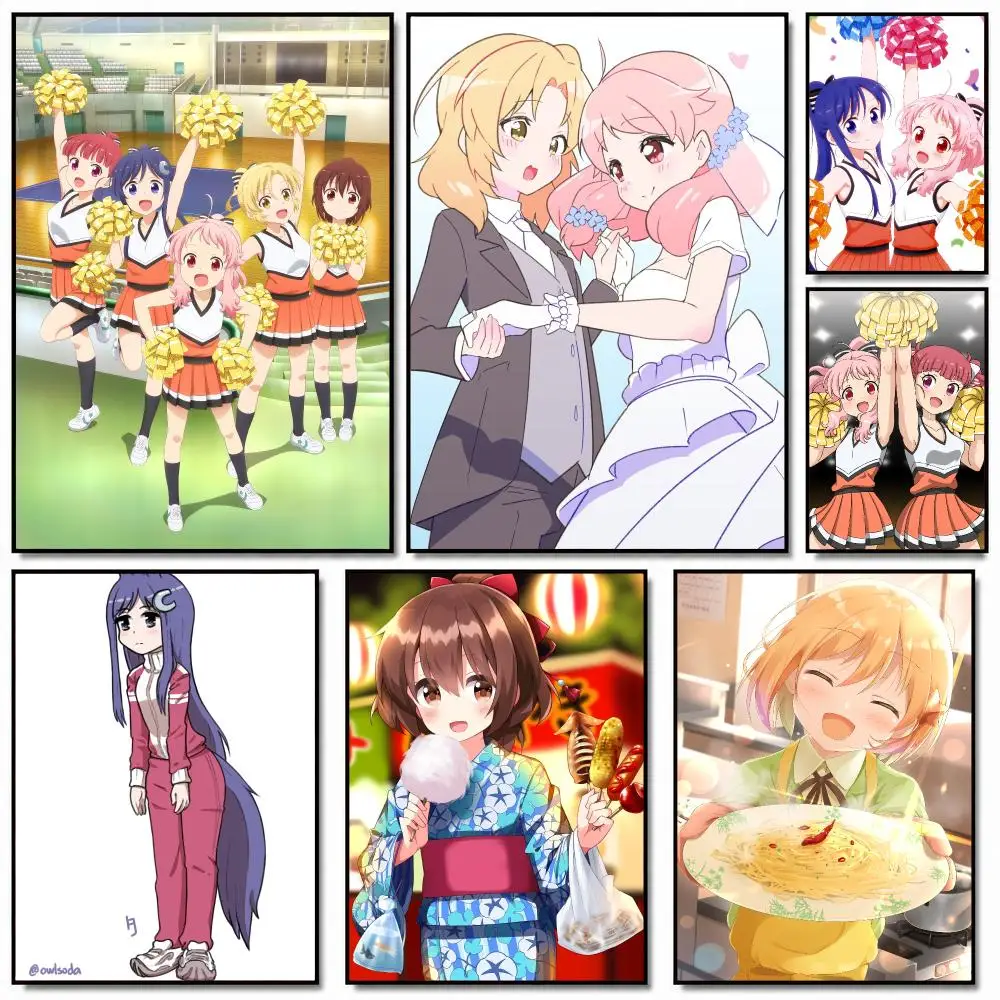 anime A-Anima Yell-L Poster Removable Wall Sticker for Home Cafe Bar Office Interior Decor