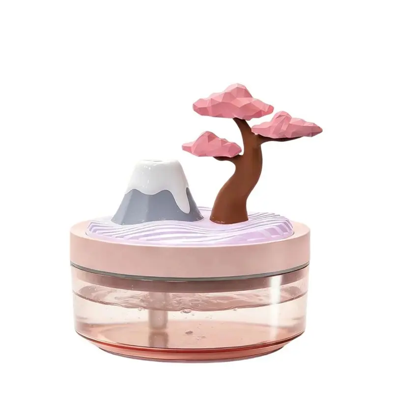 

【BRAND NEW】Landscape Light Humidifier, Mini Air Moisturizer, Desktop Plant Humidifier- Available For Car Use, Simple And Elegant