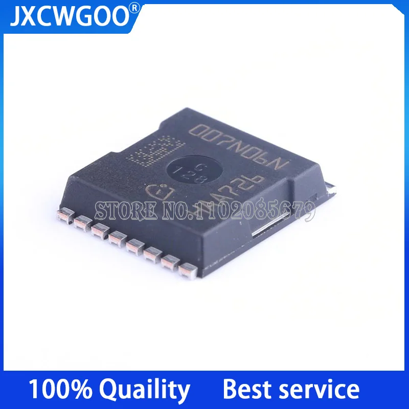 10PCS 100%New Original IPT007N06N 007N06N PG-HSOF-8-1 N-channel 60V 300A FET MOSFET