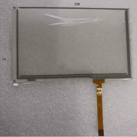 

5-inch resistive touch screen 4-wire 120*75