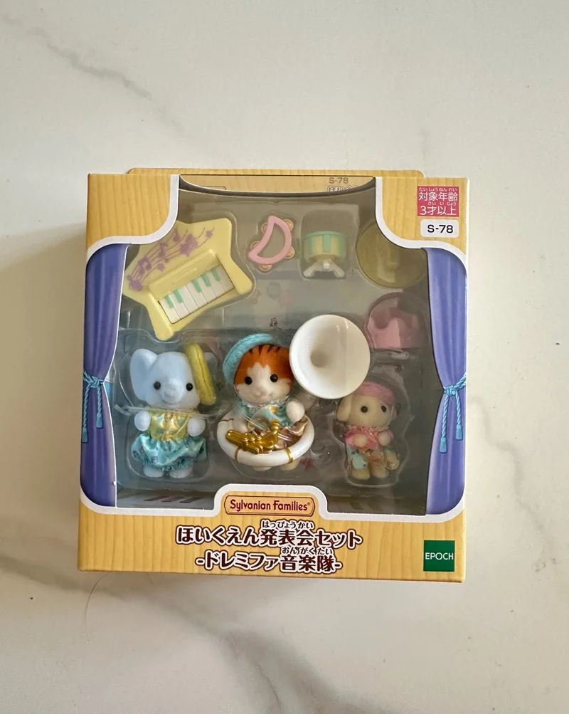 Sylvanian familien anime figur neue serie ternurines sylvanian family collection niedliche baby puppe zimmer verzierung geburtstags geschenk spielzeug