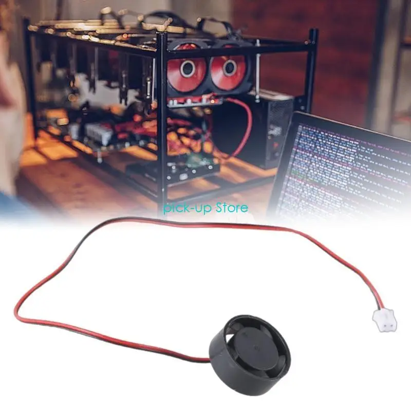 Q5WA 품질의 자동차 LED 조명 2510 자동차 LED 설치 용 냉각 팬 28cm 케이블