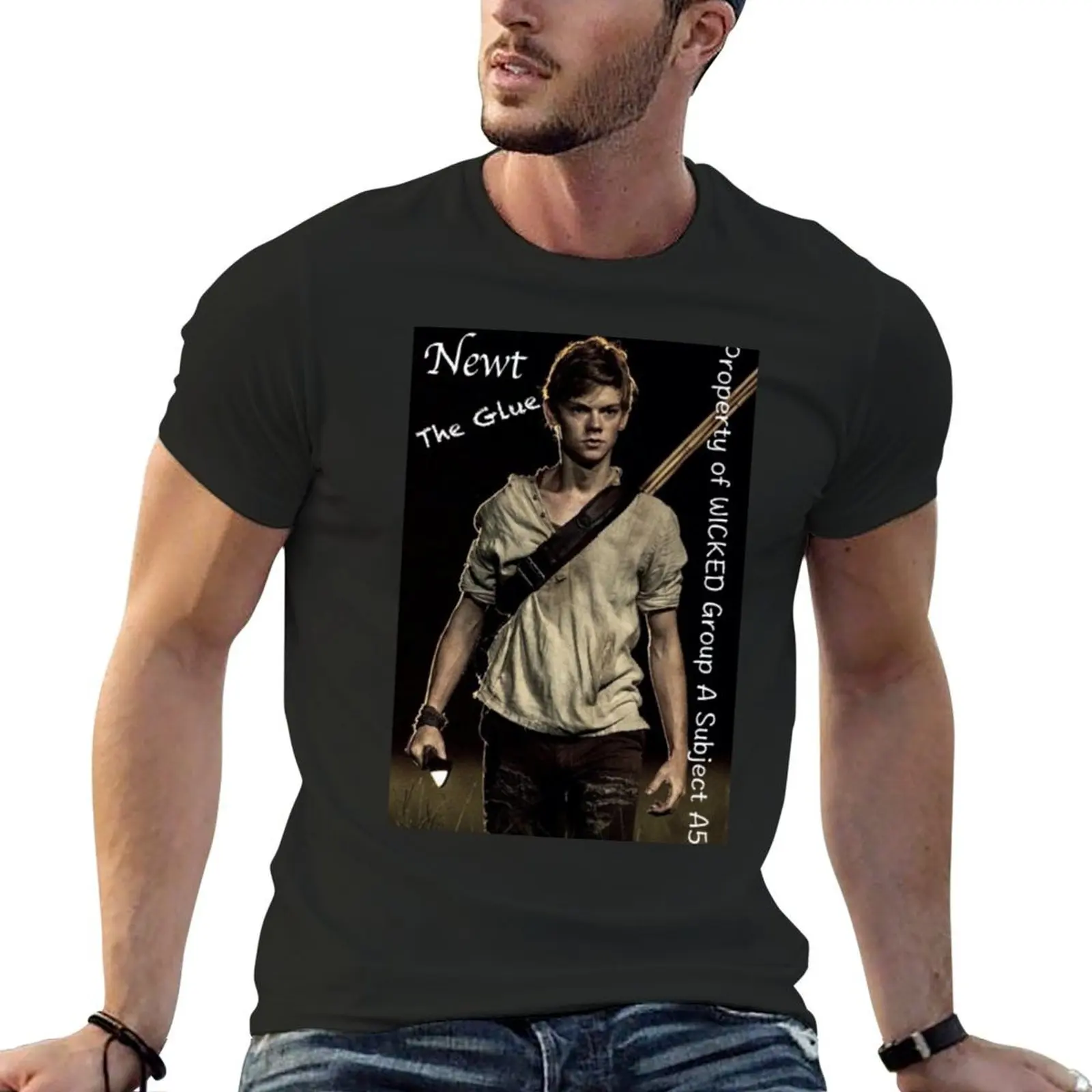 

The Maze Runner - Newt T-Shirt graphics graphic tee shirt man t shirt Men's t-shirts