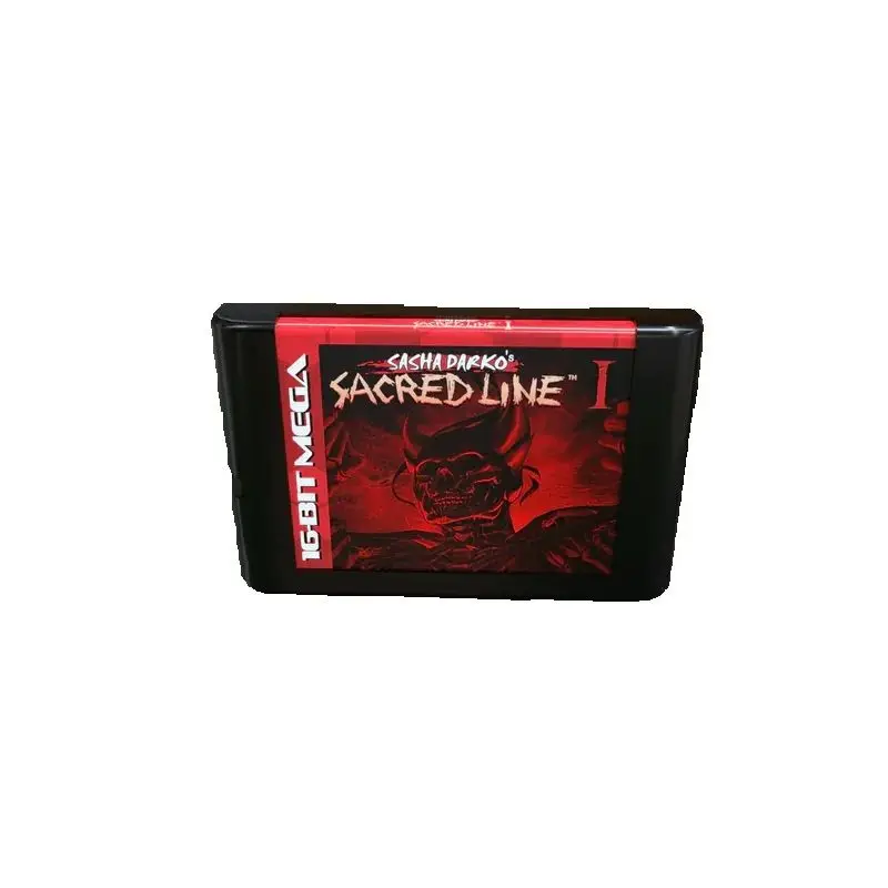 cartao-de-jogo-sacred-line-1-md-16-bits-para-mega-drive
