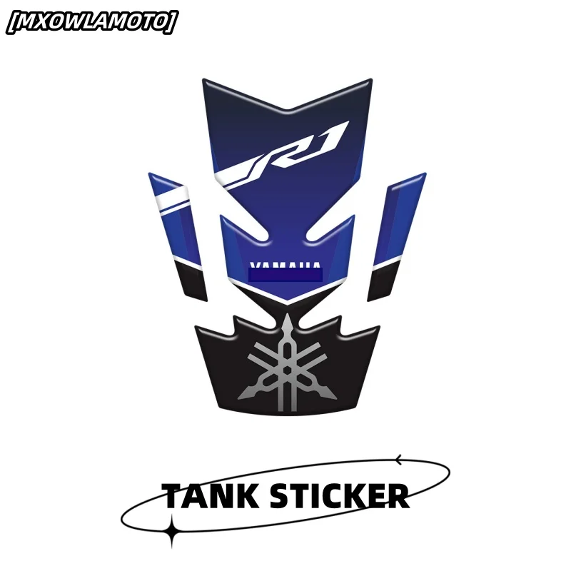 

FOR YZF1000 R1 R 1 Motorcycle Fuel Tank Protector 3D Gel Sticker Decal -4