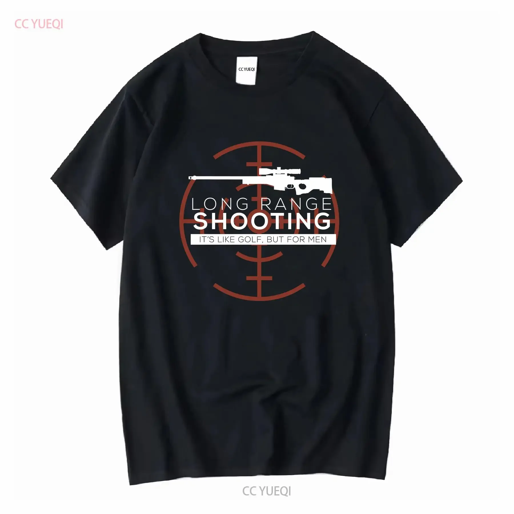 Long Range Shooting Vintage Marksman Shooter Gun Enthusiast T Shirt S 5XL vintage Washed Slightly Breathable Stylish