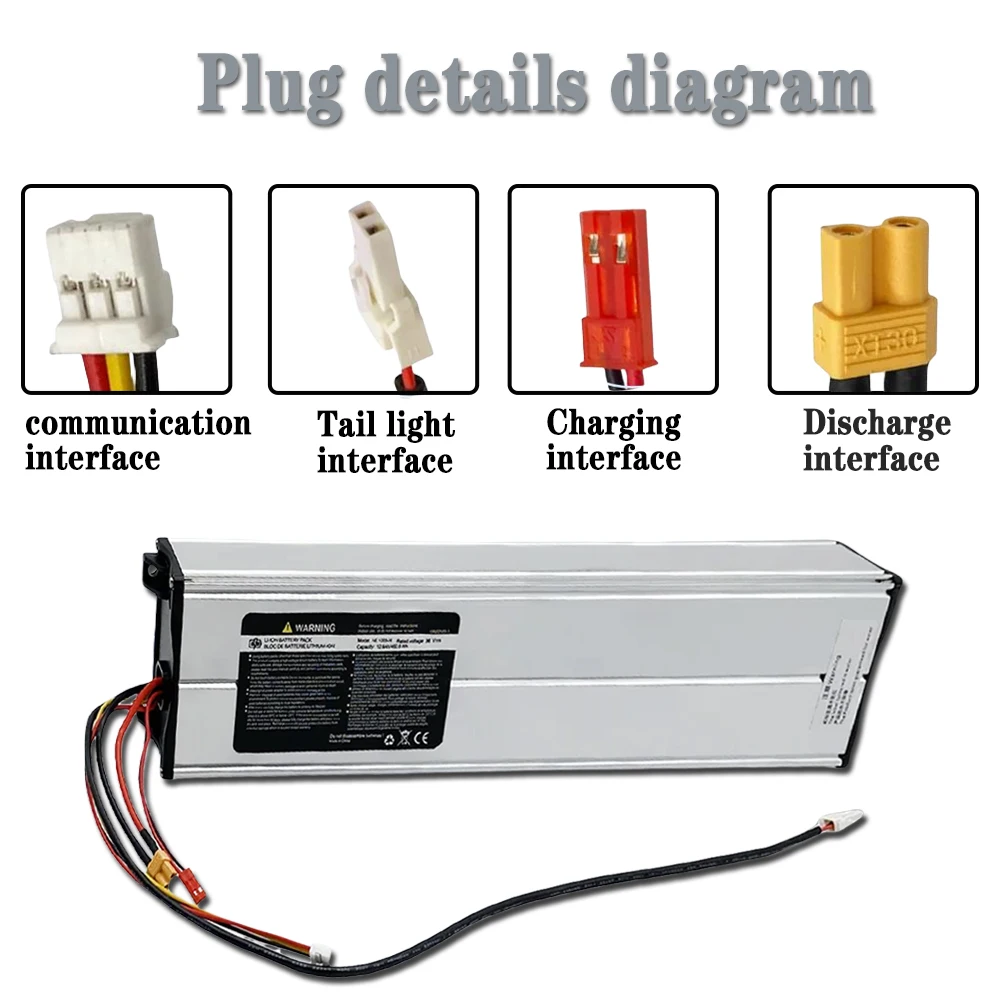 36V 12.8AH for XIAO MI M365 PRO Scooter High Capacity Endurance Battery Pack