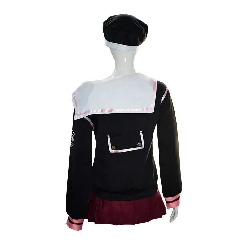 Costume Cosplay de Koharu Shimoe, uniforme bleu, archive, ensemble complet, perruque d'Halloween, en stock