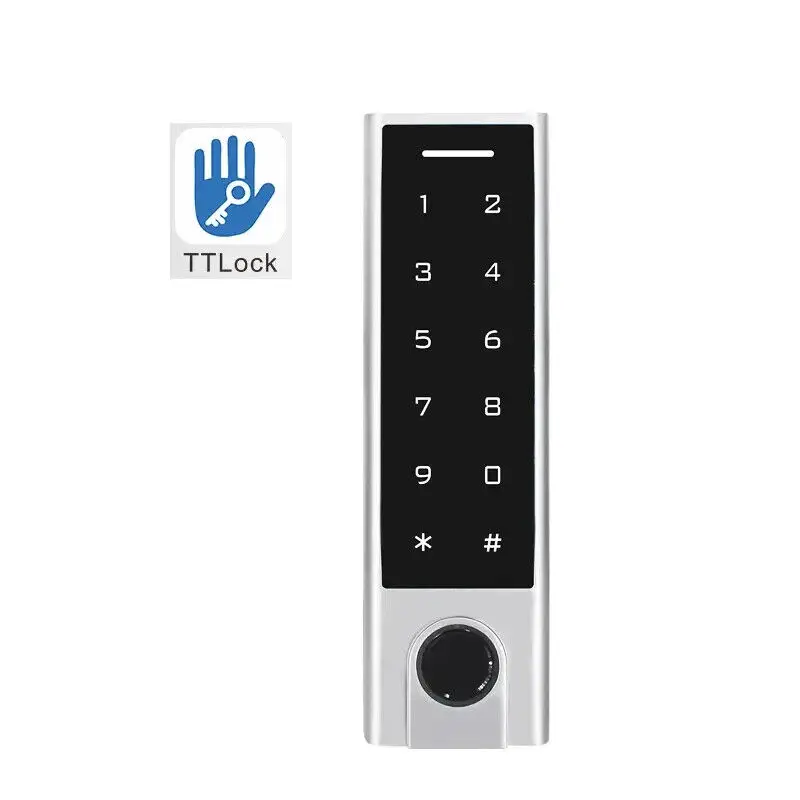 IP66 Waterproof Touch Control With Doorbell Fingerprint Access Control System