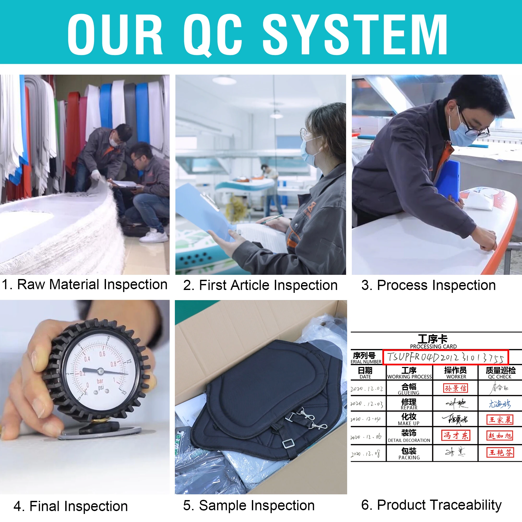 الصين المورد BSCI / CE OEM بالجملة مخصص سوب الصيد مجداف مجلس Lulusky الصيد دواسة مجلس قطرة واحدة غرزة