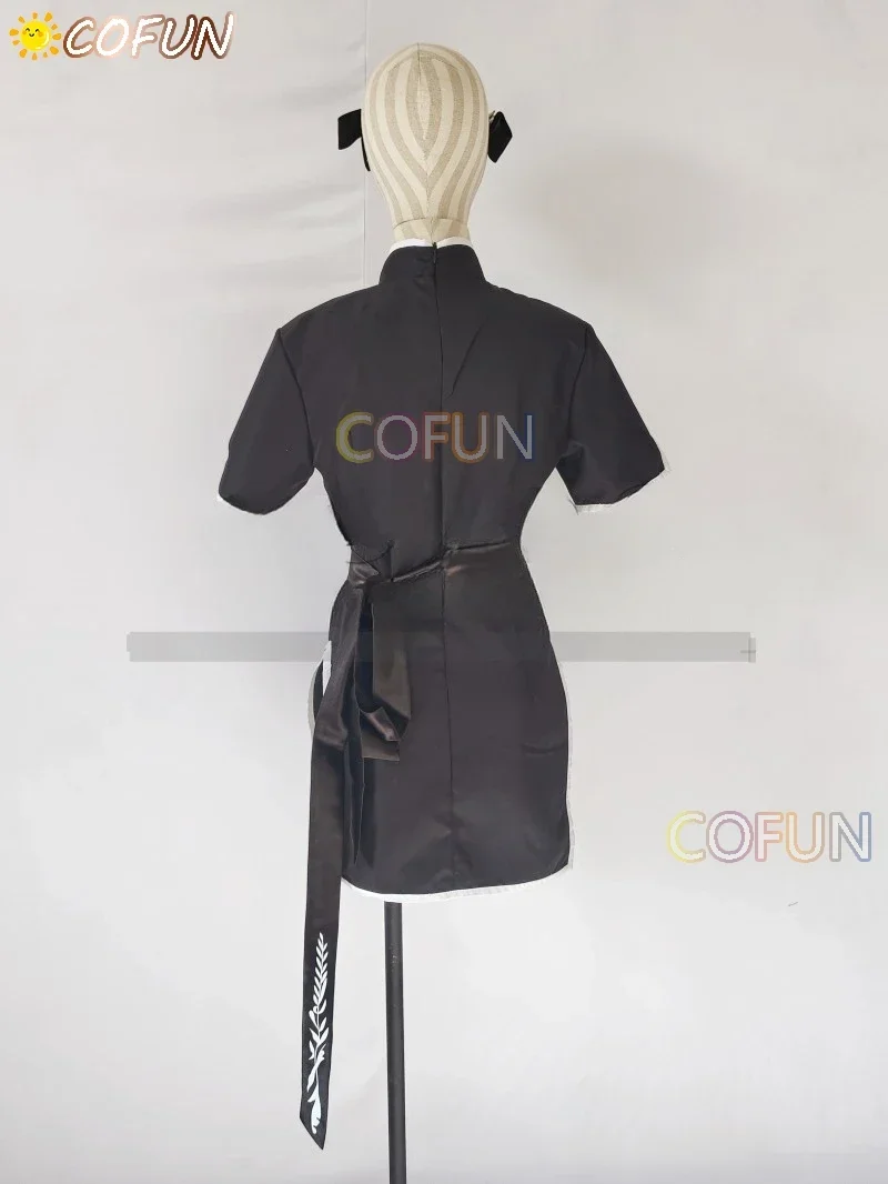 

COFUN [по индивидуальному заказу] Shun косплей костюм женский игровой синий архив Cheongsam платье костюм Хэллоуин униформа аниме одежда