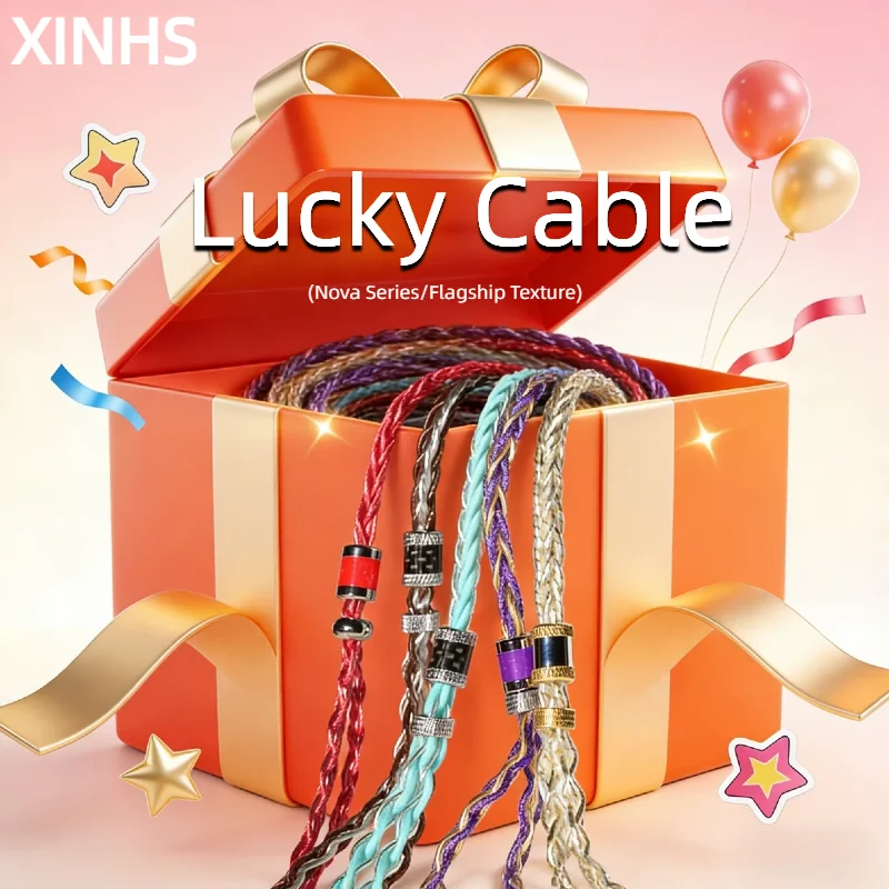 XINHS 2026 Promoción de Retroalimentación de Fans del 16.º Aniversario de AliExpress, Cable de Alta Fidelidad de 4.4mm Balanceado de 0.78mm y 2 Pines para Auriculares