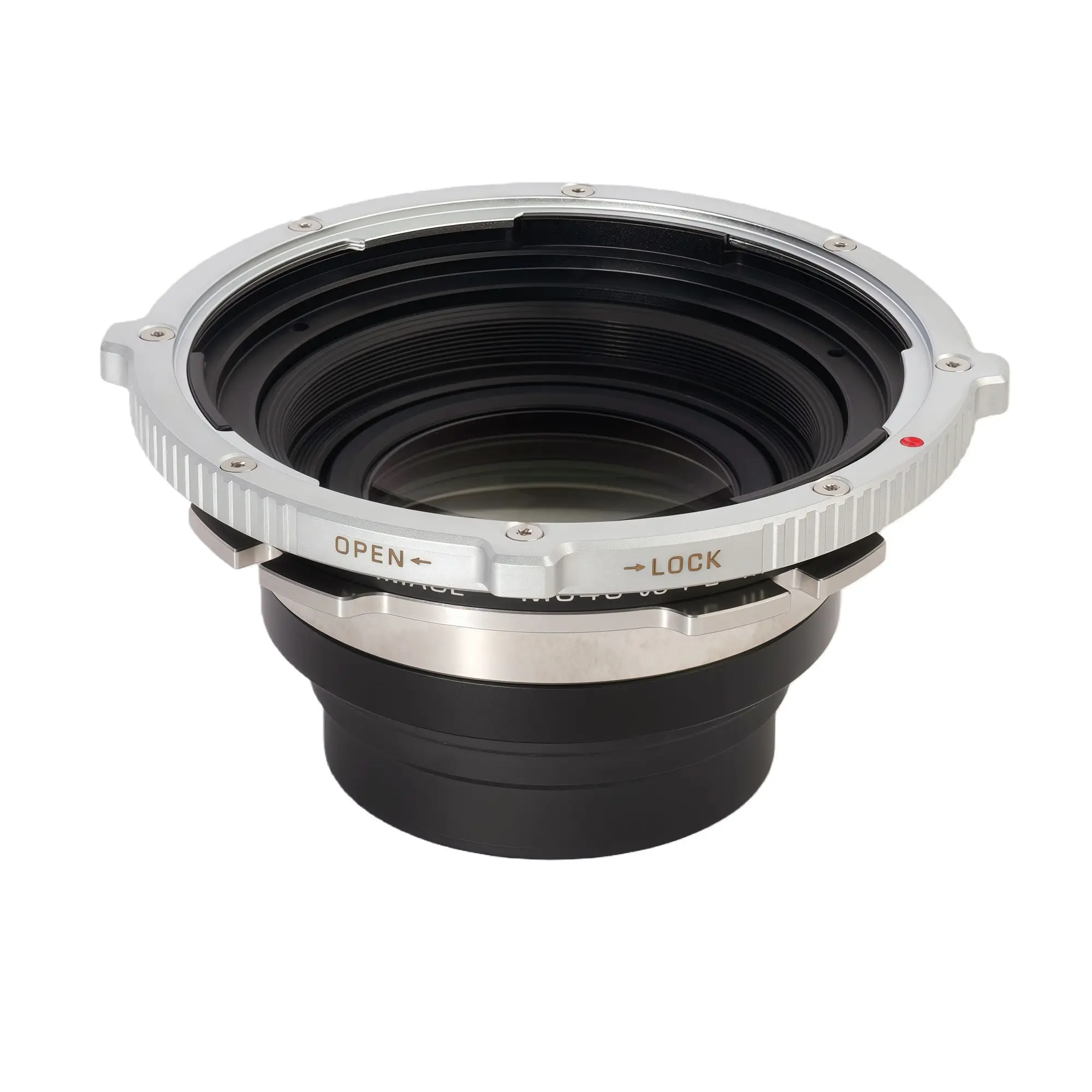 XPIMAGE Speed Booster 0.71 Optical Focal Reducer Lens Mount Adapter for Mamiya 645 Lens to PL Mount Camcorder Cinema Cameras