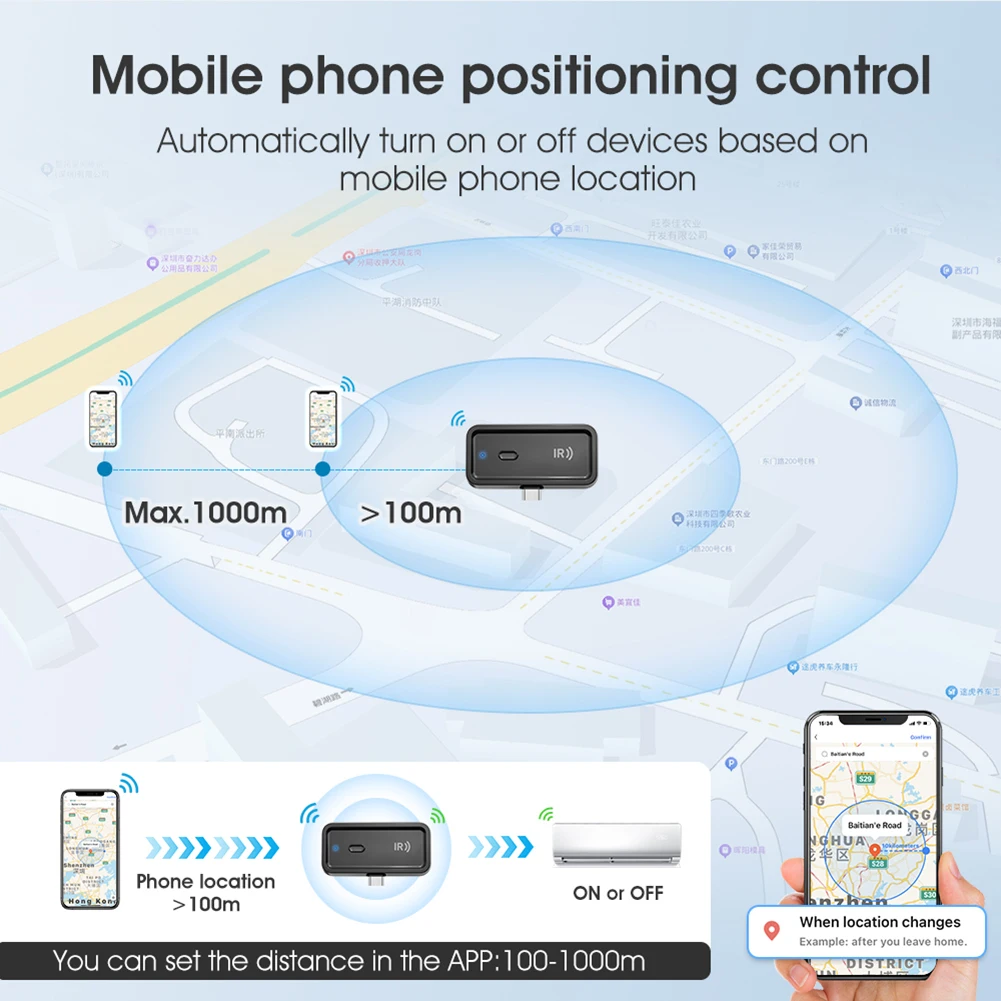 جهاز تحكم عن بعد بالأشعة تحت الحمراء WiFi BT متوافق مع جهاز التحكم عن بعد للتلفزيون بالأشعة تحت الحمراء Alexa/Google Assistant