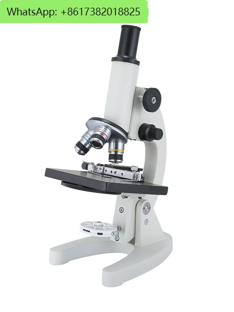 XSP-02 Professional HD Biological Microscope Optical Portable Science Experiment Set for Children and Students