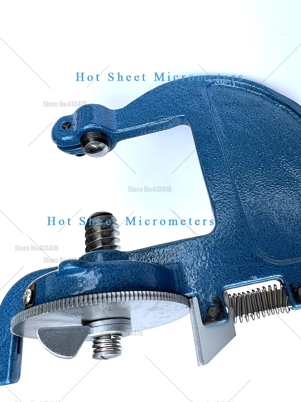 XIBEI Hot Sheet Micrometer for Hot Rolling Metal 0-15mm 15-30mm 30-45mm 45-60mm 60-75mm75-90mm90-105mm For Hot-rolled Steel Plat
