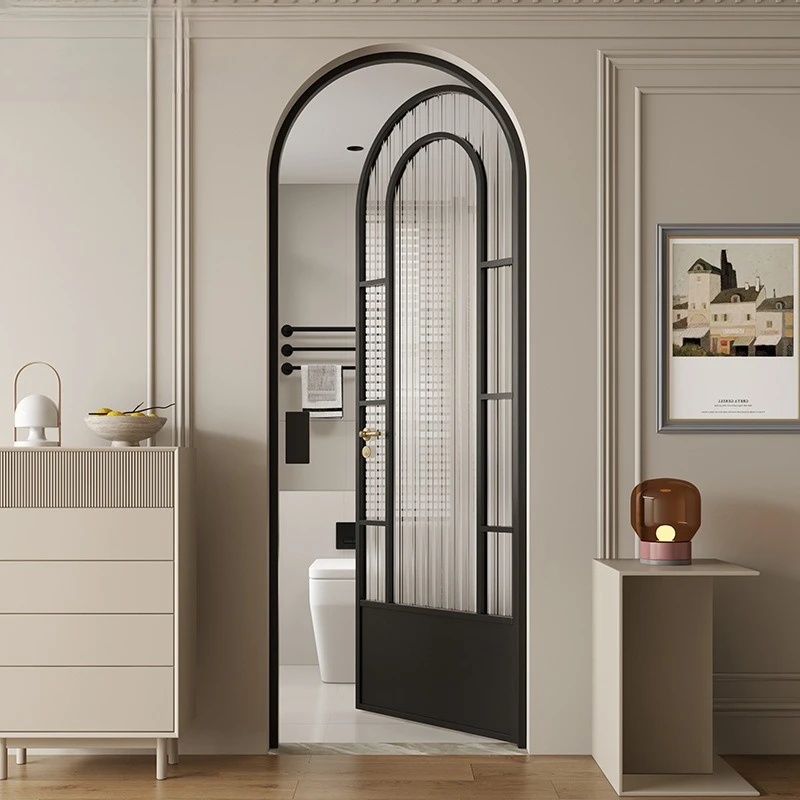 French Arched Retro Door, Aluminum Glass Door 4