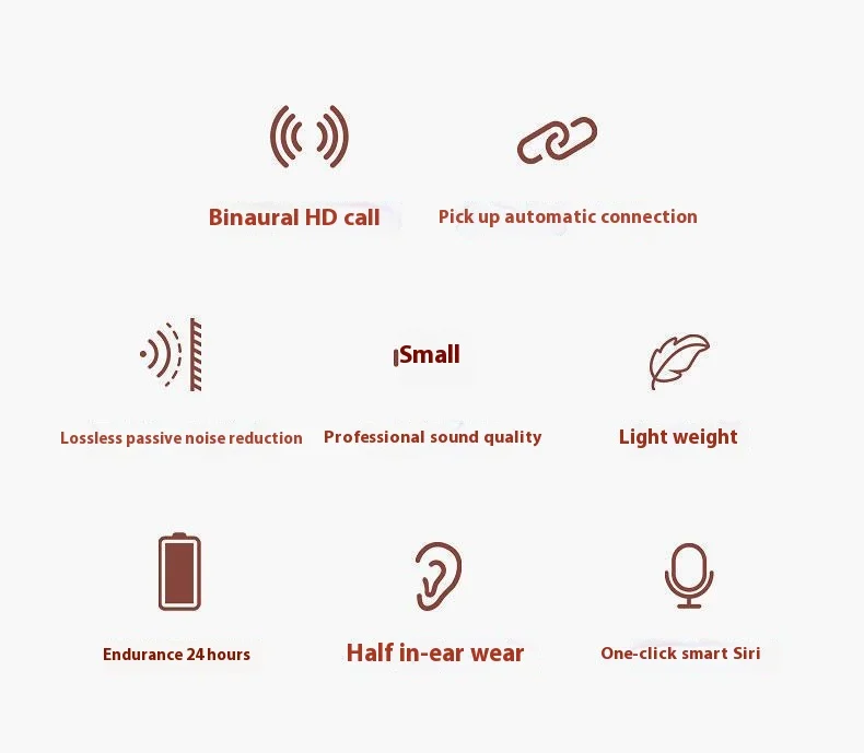 Xiaomi Pro5S سماعة بلوتوث لاسلكية صغيرة محمولة ستيريو الألعاب الرياضة سماعة الحد من الضوضاء عمر البطارية الطويل سماعات الأذن