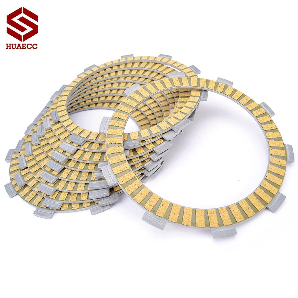 Clutch Friction Plates for Honda CBF600N CBF600NA CBF600S CBF600SA VF750C Magna 750 VFR700F VFR750F 800F Interceptor 700 750 800