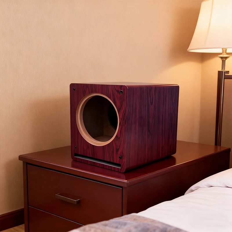 12 بوصة مضخم الصوت صندوق فارغ 280 مللي متر القطر الداخلي خزانة مكبر الصوت HDF HiFi الصوت قذيفة لتقوم بها بنفسك لملحقات سماعات كاملة المدى DJs #4