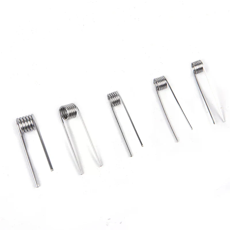100Pcs/box High Quality A1 Coil Wire Heating Resistance Premade Coils DIY Prebuilt Coil Wire 3.0 Circle Diameter