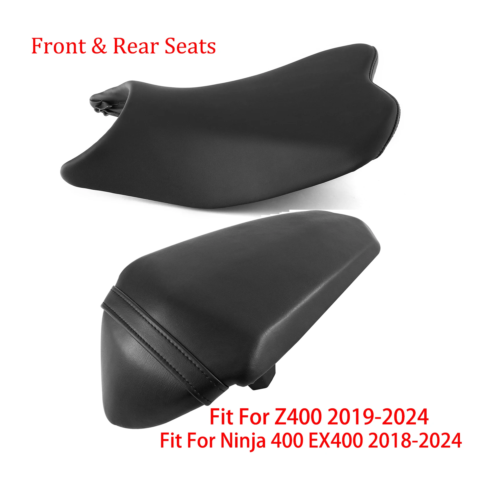 

Driver & Passenger Seat Fit For Kawasaki Ninja 400 EX400 18-24 Z400 19-24 20 21