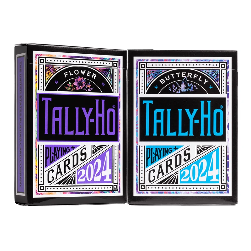 Tally-Ho Butterfly Playing Cards Flower Deck USPCC Collectible Poker Card Games Entertainment