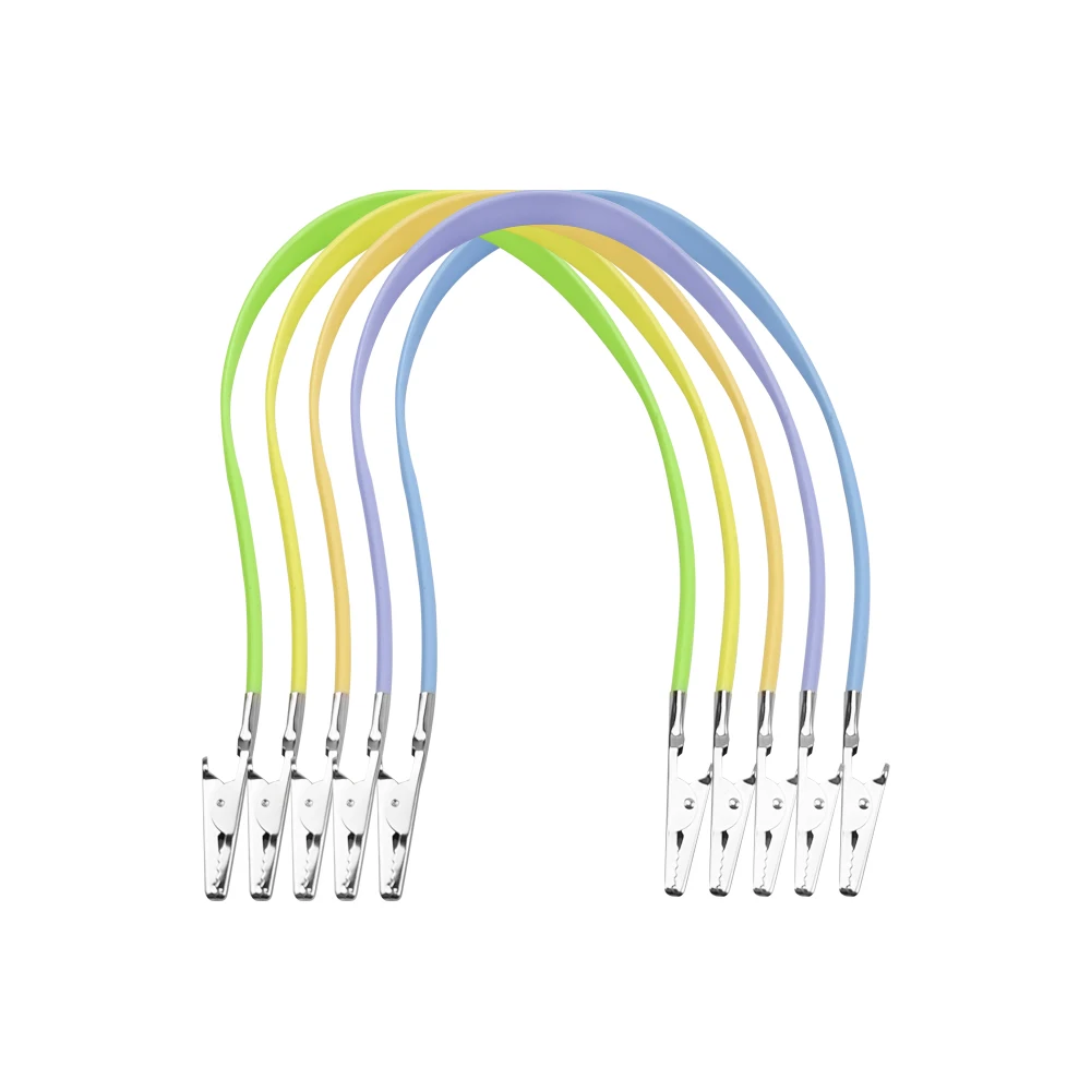1szt Klips do serwetek dentystycznych Uchwyt na śliniaczek Łańcuch na szelkach Papierowe klipsy do szalików Łańcuch Ślina Klips do ręczników