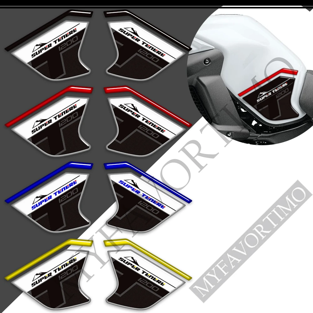 NEW 3D Stickers For Yamaha Super Tenere XT1200X XT1200ZE XT 1200 Z ZE ES XTZ XTZ1200E Gas Fuel Oil Kit Knee FishDecals Tank Pad