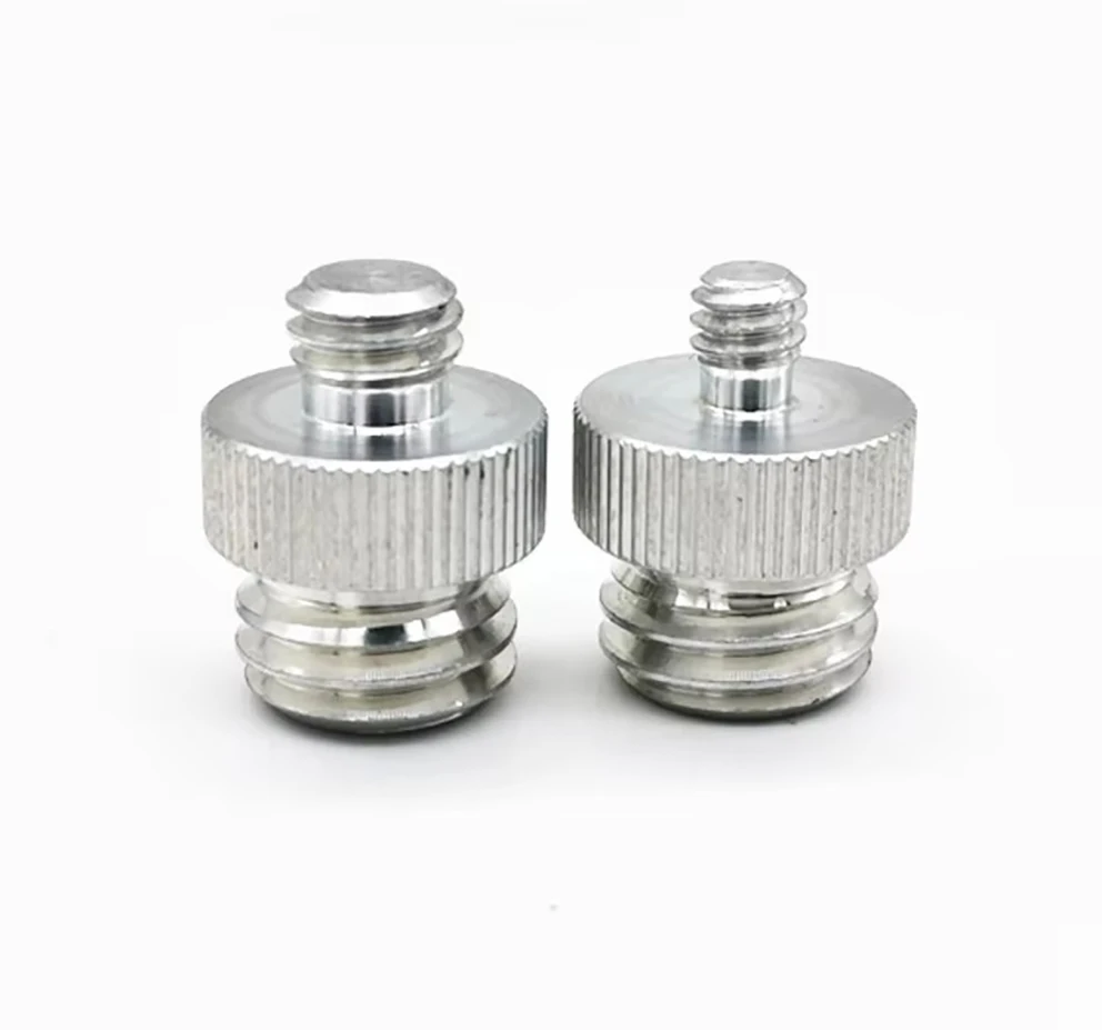 1/4 "-20 إلى 5/8"-11 محول برغي ملولب أو 3/8 "-16 إلى 5/8"-11 محول لمحول محول مستوى الليزر ثلاثي القوائم BOSCH 1/4 أو 3/8 إلى 5/8