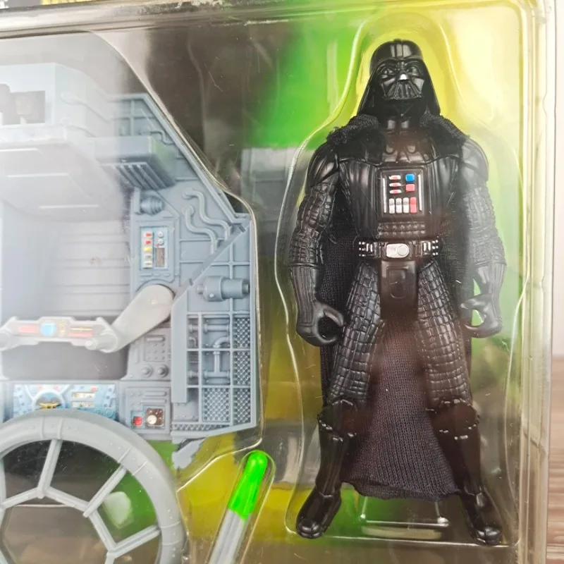 

Darth Vader Titanium Fighter Cockpit Action Figure Vehicle Spaceship Model Collection Figurine Gift
