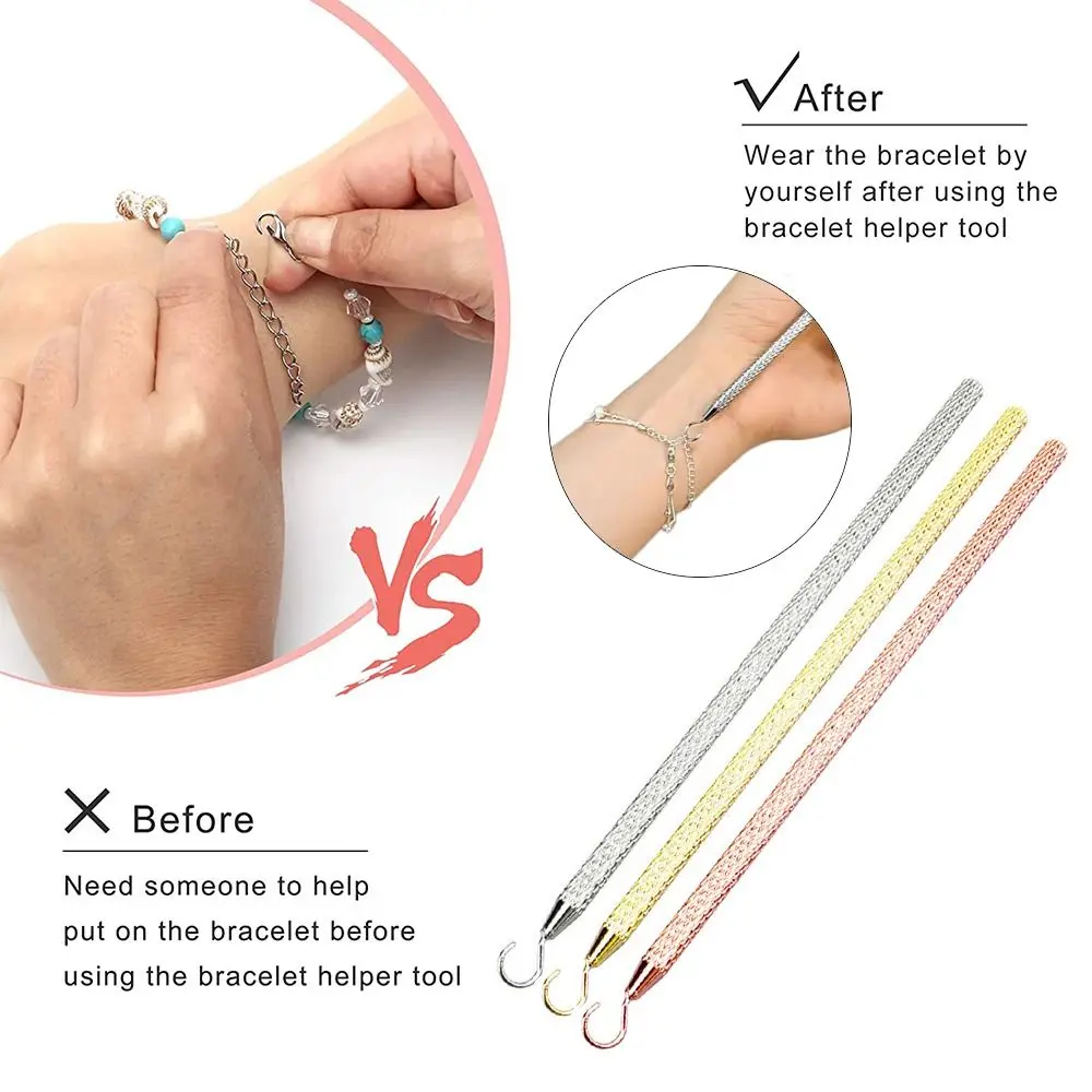 Fastening Helper Tools Fastening and Hooking Jewelry Pliers Jewelry Helper Hand Bracelet Helpers Jewelry Pliers Bracelet Tool