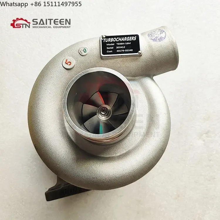 49179-02240 Turbocharger TD06H Turbo for Mitsubish S6S Engine Caterpillar 318C 320B Turbocharger 49179-02240