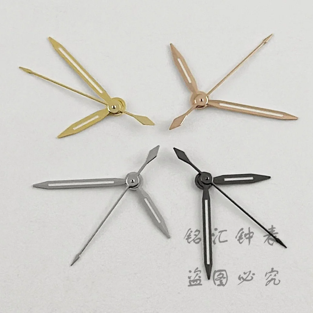 NH35 Hands Green Luminous For NH34 NH35 NH36 NH38 Movement Watches Pointers Silver Gun Gold Overseas Serieswatch Watch Hands