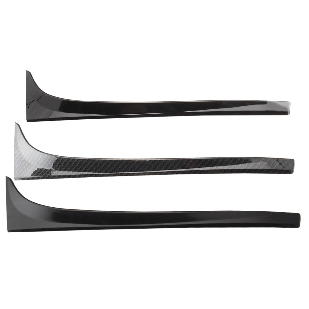 2 قطعة أجزاء تعديل سبويلر خلفي للسيارة ذاتية اللصق لسيارة VW Golf 7 MK7 2014-2018