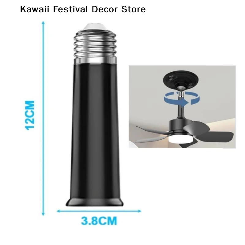 【K】1Pcs Universal 120mm E27 To E27 Extender Lamp Holder Base Bulb Extend Extension Socket Adapter LED Light Adapter Converter