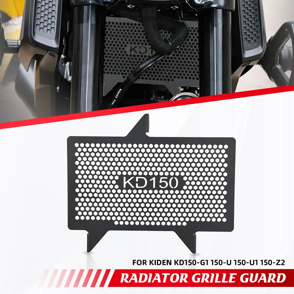 Protector de Radiador para Motocicleta KIDEN KD150-G1 150-U 150-U1 150-Z2, Rejilla Protectora para Tanque de Agua