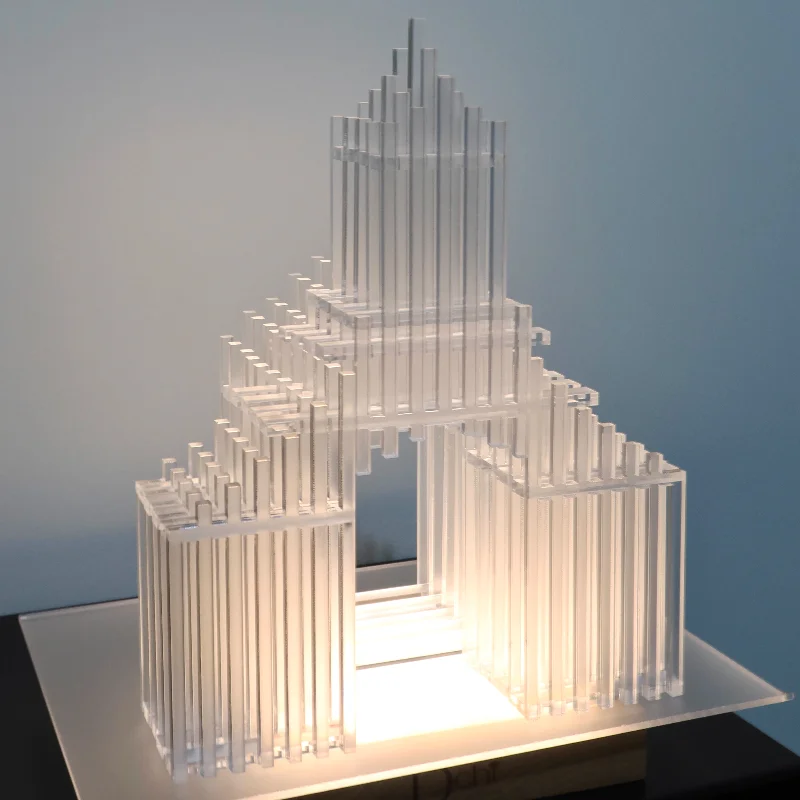 

Acrylic disappearing church material package luminous decorative ornament