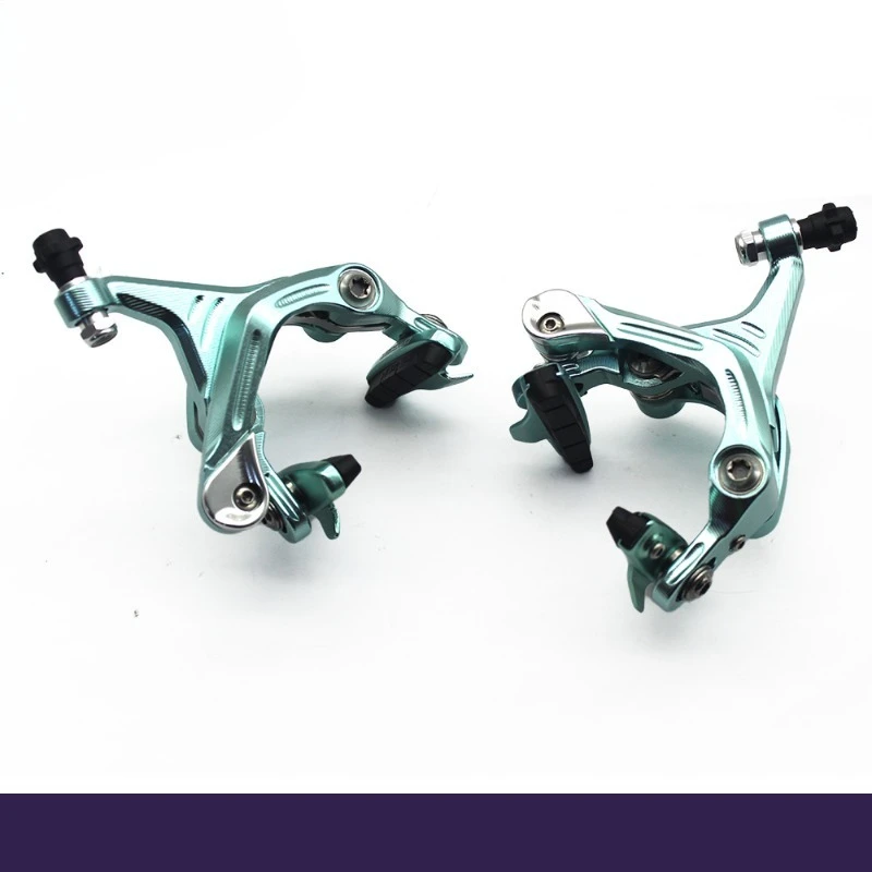 

Aluminum Alloy Road Bicycle Clamp Ring Brake C Brake Double Axis Aviation Aluminum Folding Car Long Arm CNC