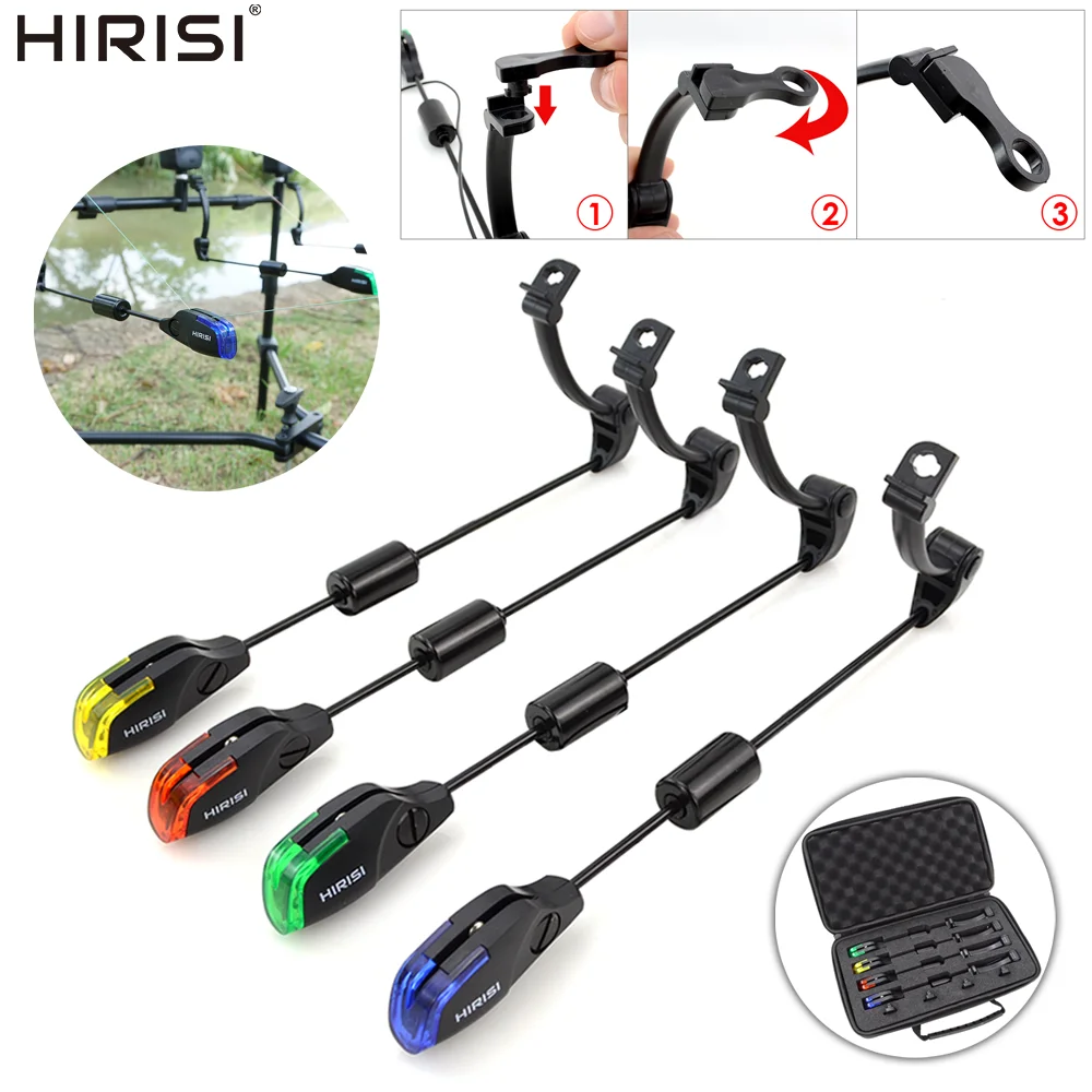 hirisi-nuovo-b2013-wireless-ha-condotto-la-luce-allarme-pesca-alla-carpa-swingers-base-sedile-per-allarmi-da-pesca-indicatore-di-morso-accessori-per-la-pesca