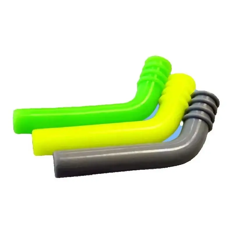 Silicone Exhaust Deflector for RC Airplane Car Boat, Universal Muffler Tip Fit HSP Traxxas, Engine Accessory - Random Color