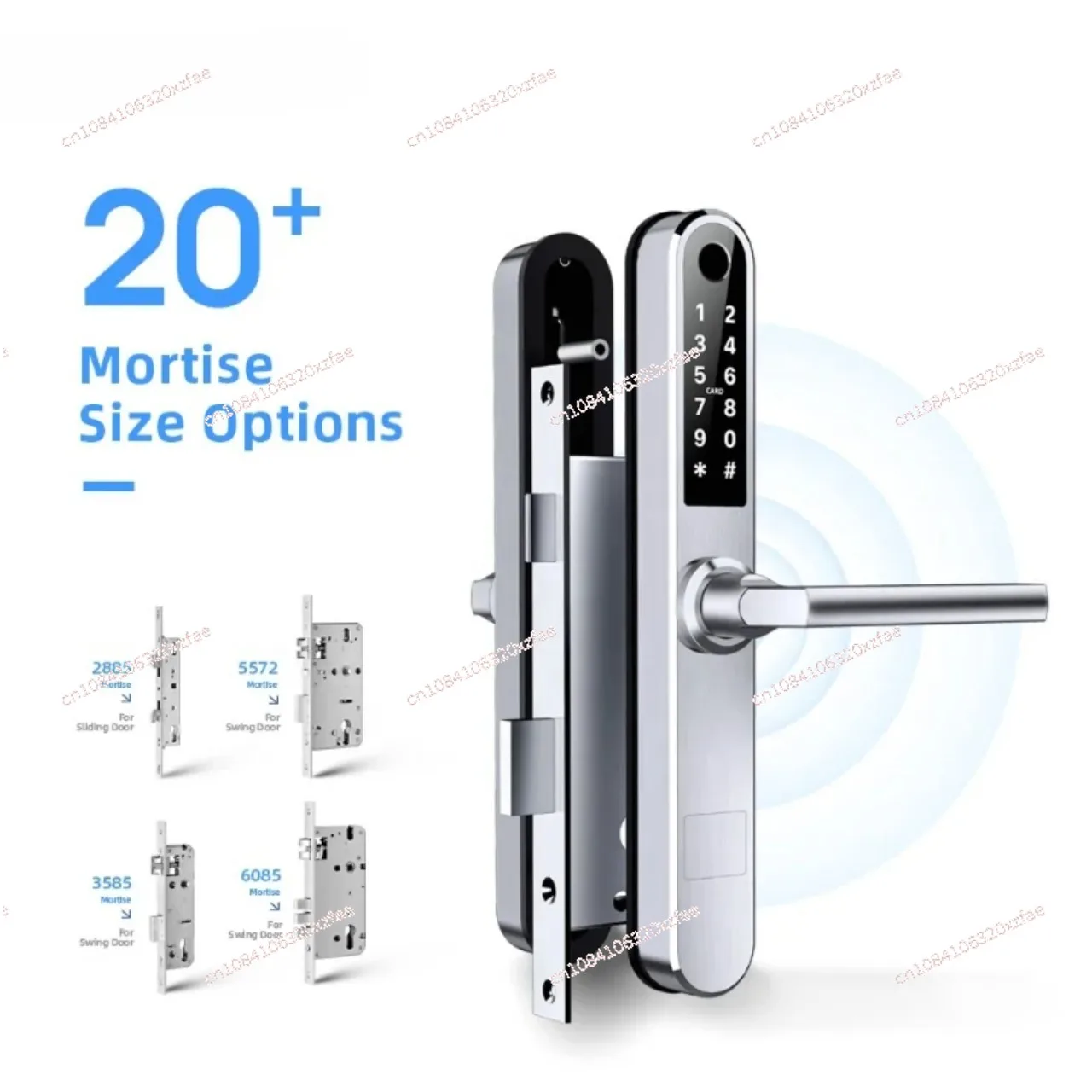 Wifi Smart Fingerprint Security Door Lock High Quality New Biometric Electronic Entrance