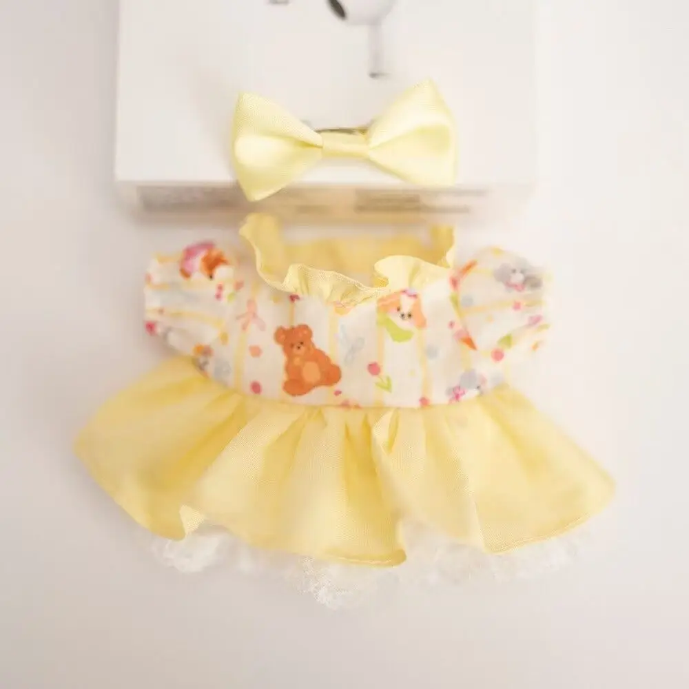 

Doll Clothes For 15-17CM I II III Labubu Outfits Mini Plush Cotton Idol Doll Universal Clothing Sitting Party Accessories Gifts