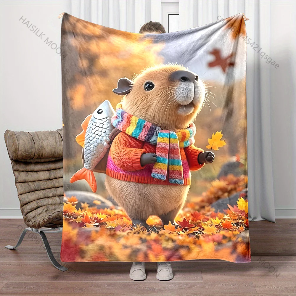 Multi-size Cute Capybaras Art - đánh giá và giá Outdoor Camping Heated Blanket