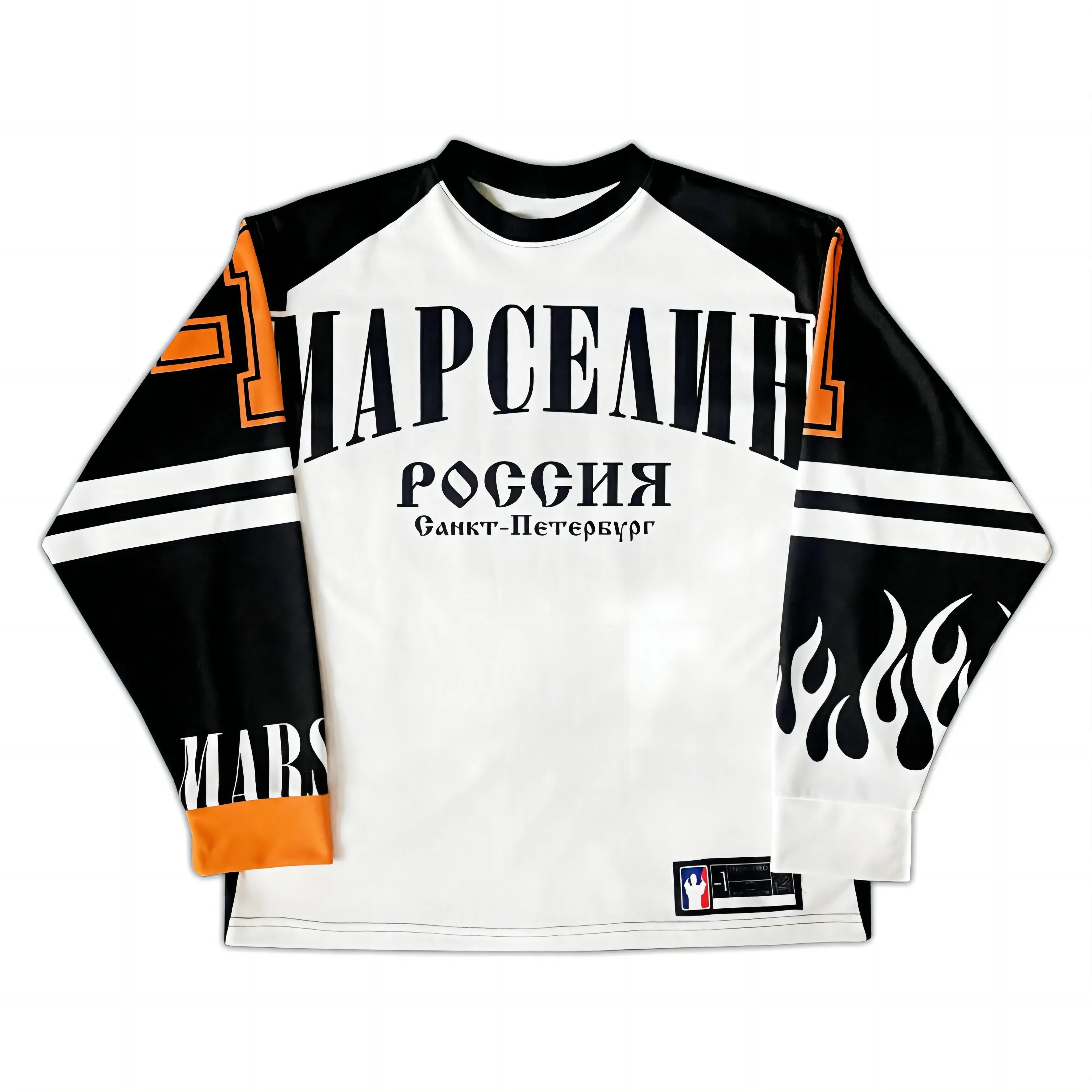 Streetwear magliette a maniche lunghe Y2K Hip Hop Harajuku maglia da Baseball allentata uomo Casual top retrò classico abbigliamento manica lunga