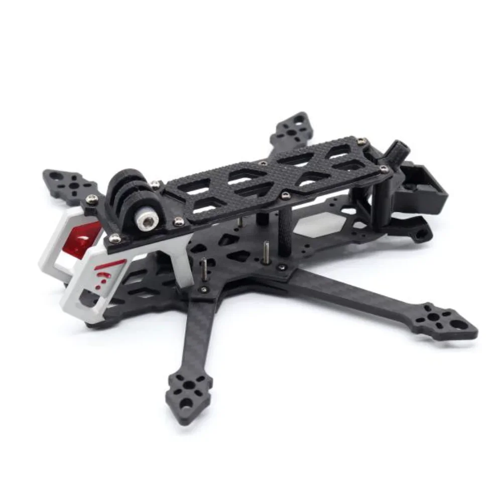 LHCXRC CLOUD-160 160mm interasse 3.5 pollici Drone Frame Kit 7075 pannello laterale CNC in alluminio per DJI O3 Air Unit FPV Camera pezzi di ricambio