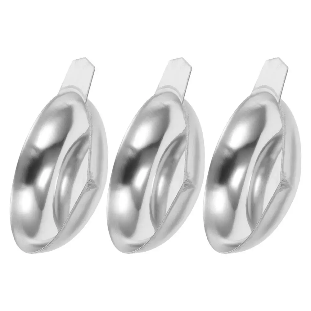 

3Pcs Stainless Steel Diamond Weighing Pan Tray for Carat Scales Jewelry Making Nail Design Gemstone Measurement