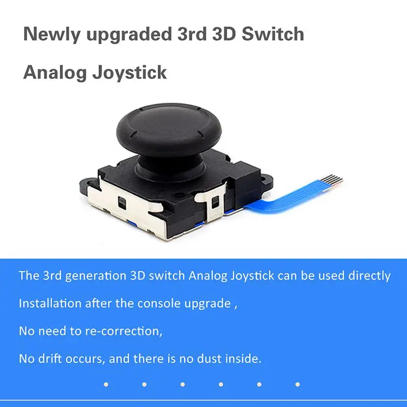 Reemplazo de Joycon balancín analógico 3D para Nintendo Switch Controller NS Gamepad Joy Stick, accesorios de reparación